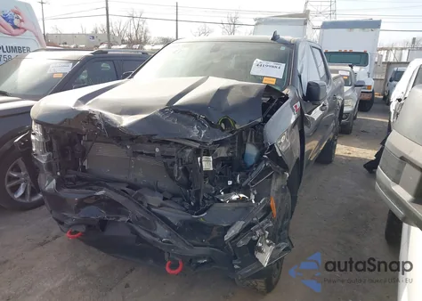 2022 Chevrolet Silverado 1500 Ltd 4Wd Short Bed Lt Trail Boss z USA, uszkodzony, nr VIN 3GCPYFED0NG120650